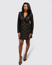 Mira Lace Dress (Black)