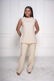 Elara Tee Set (Stone)