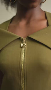 Solene Jumpsuit (Olive)